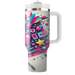 Retro Pixel Burst  Tumblers With Lids