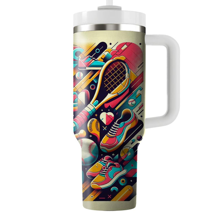 Retro Sport Chic  Insulated Tumblers