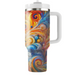 Whirlwind Of Colors - A Dynamic Celebration  Travel Tumblers