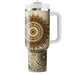 Sunshine Boho Pattern  Travel Tumblers