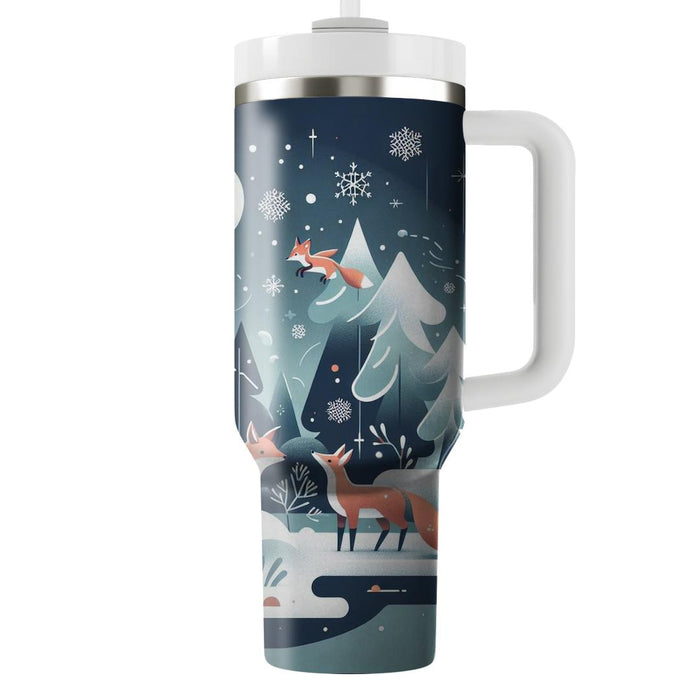 Winter Wonderland Wildlife  Unique Tumblers