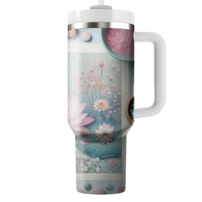 Serene Oasis - Meditation Day  Decorative Tumblers