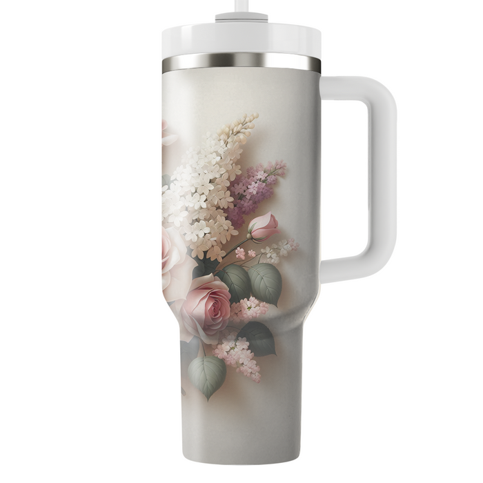 Timeless Floral Bliss  Travel Tumblers