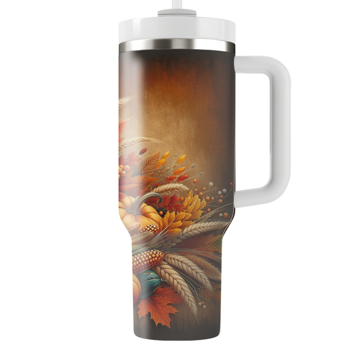 Bountiful Harvest - Autumn Festival  Decorative Tumblers