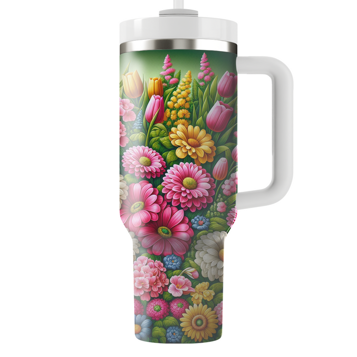 Bountiful Garden Bloom  Travel Tumblers