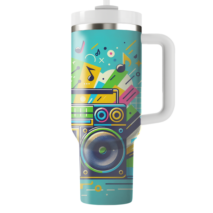 Boombox Beats  Tumbler Cups