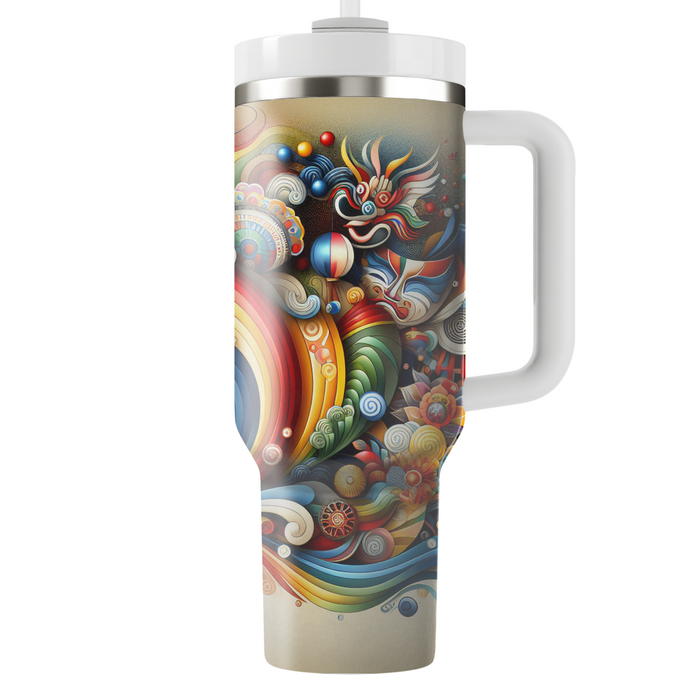 Unity In Diversity - A Global Festival  Decorative Tumblers