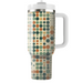 Retro Dot Matrix Tumbler Cups