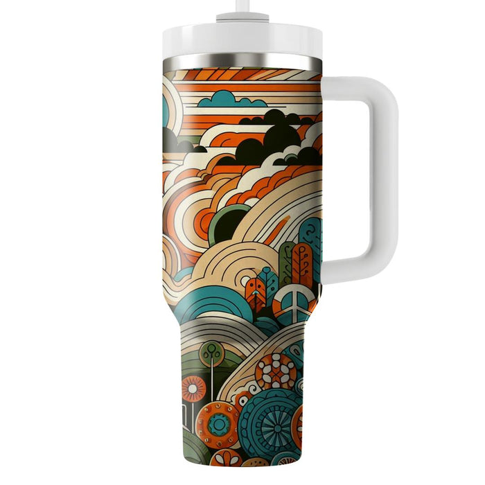 Woodstock Dreamscape  Travel Tumblers