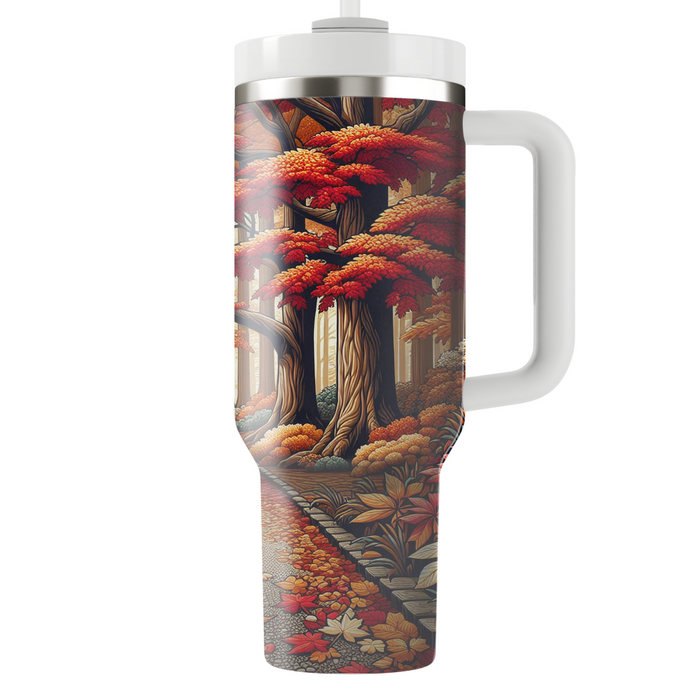 Autumn Stroll  Travel Tumblers