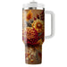 Autumn Harvest Bloom  Unique Tumblers