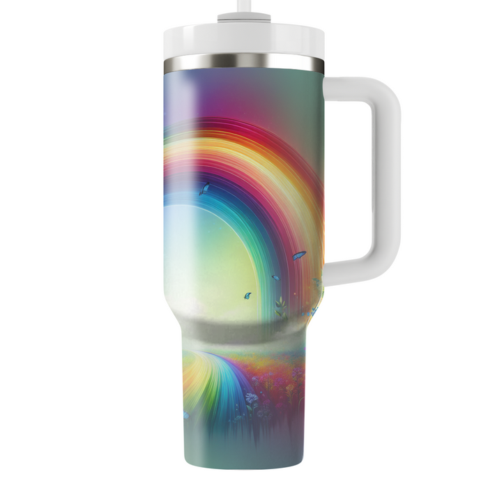 Spring Rainbow Dreams  Tumbler Cups