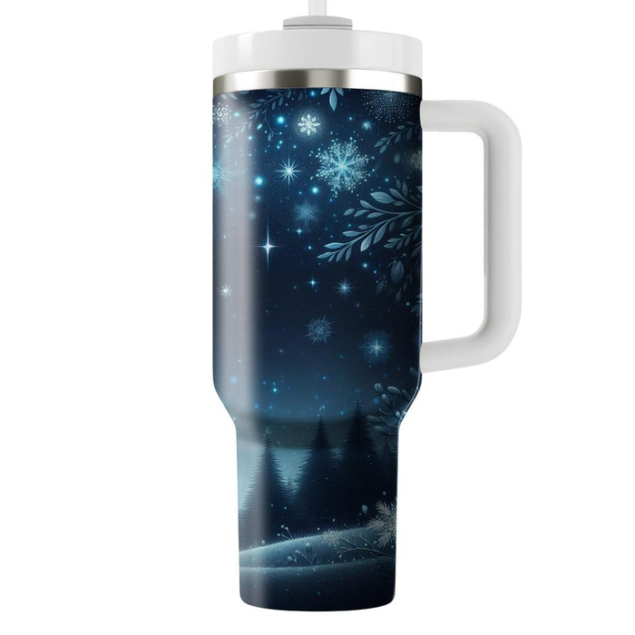 Winter Sparkling Nights  Custom Tumblers