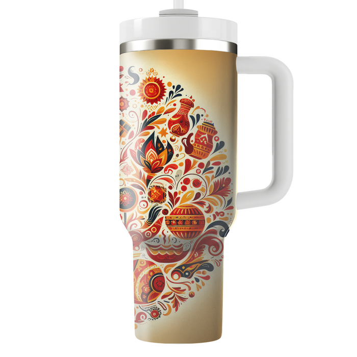 Timeless Traditions - A Cultural Heritage  Tumbler Cups