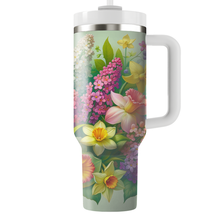 Spring Garden Gathering  Personalized Tumblers