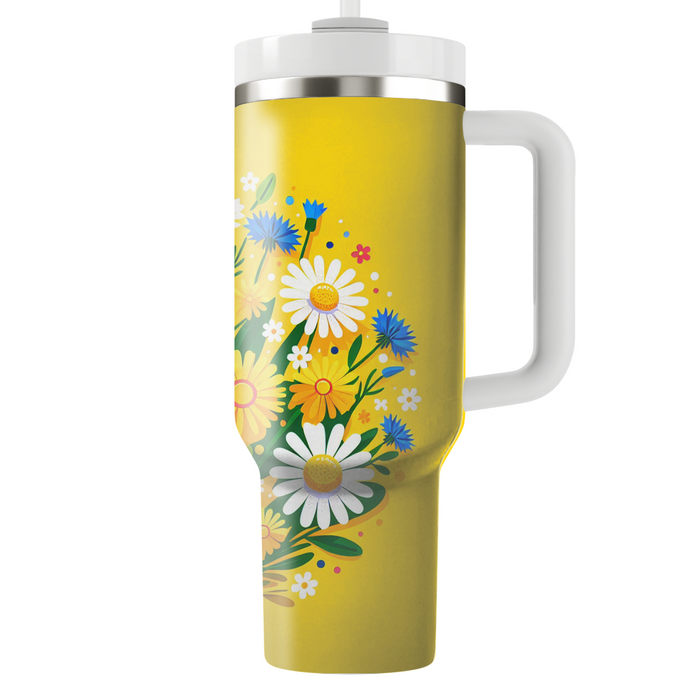 Whimsical Wildflower Bliss  Custom Tumblers