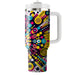 Bright Confetti Burst  Travel Tumblers