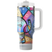 Funky Elephant Patterns  Tumbler Cups