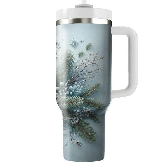 Winter Pinecone Paradise  Custom Tumblers