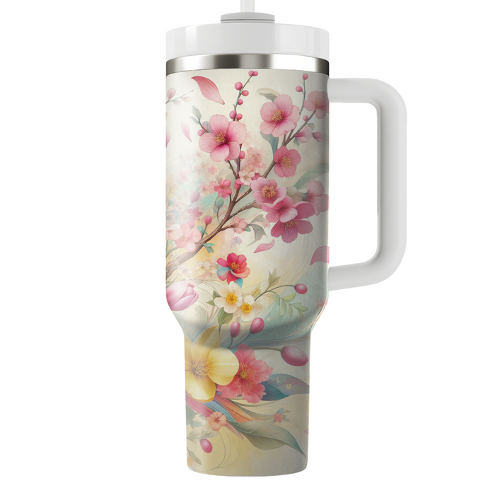 Springtime Serenade  Personalized Tumblers