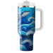 Whimsical Whale Melody  Decorative Tumblers