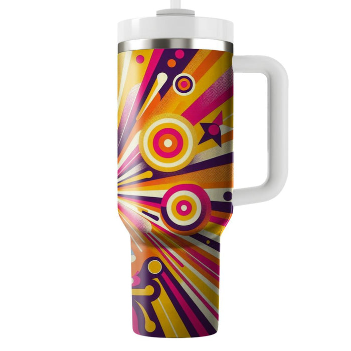 Retro Starburst Fiesta  Decorative Tumblers