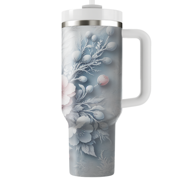 Frosted Blossom  Tumblers For Gifts