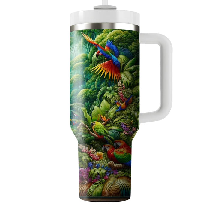 Spring Rainforest Awakening  Decorative Tumblers