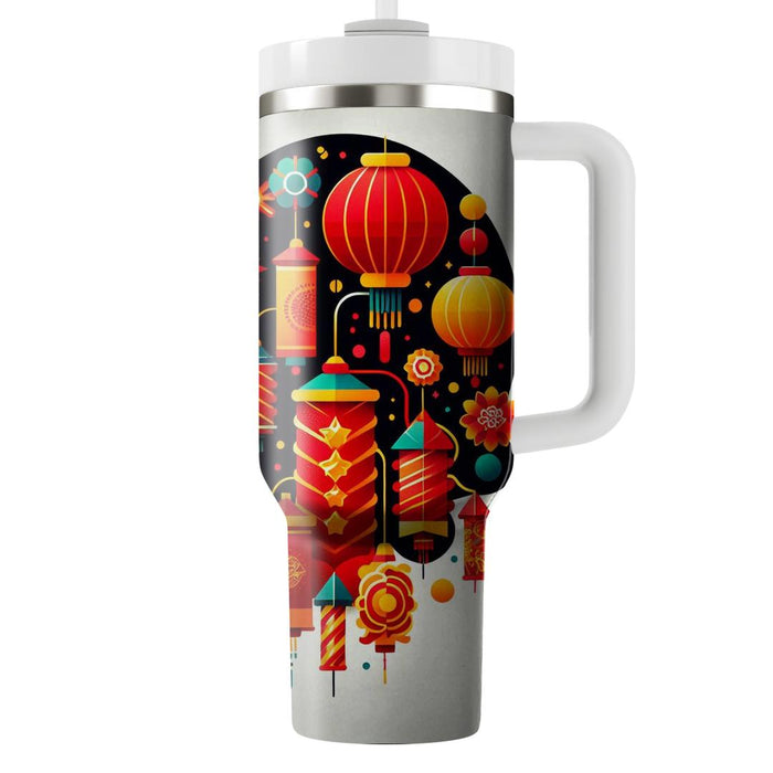 Whimsical Lights - Lunar New Year Celebration  Decorative Tumblers