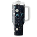 Geometric Galaxy Nexus  Tumblers With Lids