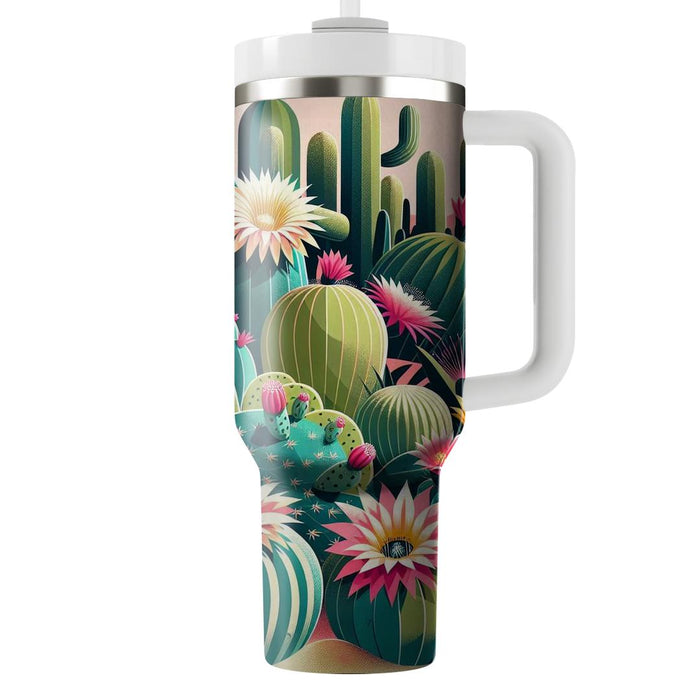 Cactus Blossom Harmony  Tumblers For Gifts