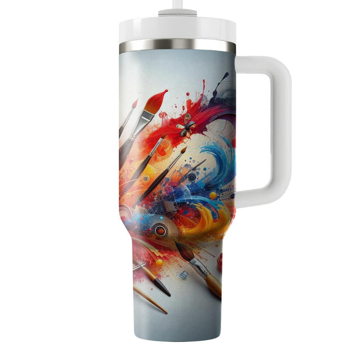 Artistic Expressions - Global Art Day  Decorative Tumblers