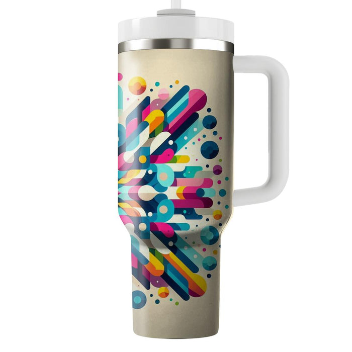 Technicolor Dream  Tumbler Cups