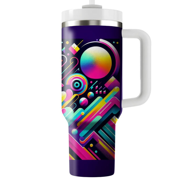 Geometric Dance Party  Decorative Tumblers