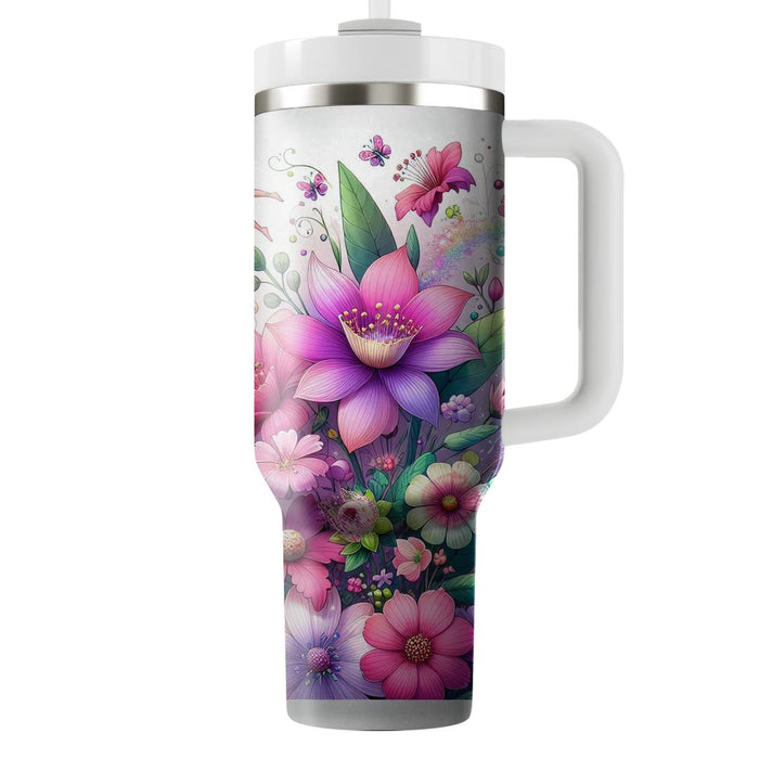 Whimsical Garden Fairy  Insulated Tumblers