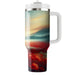 Vibrant Poppy Meadow  Insulated Tumblers