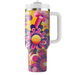  Floral Burst  Custom Tumblers