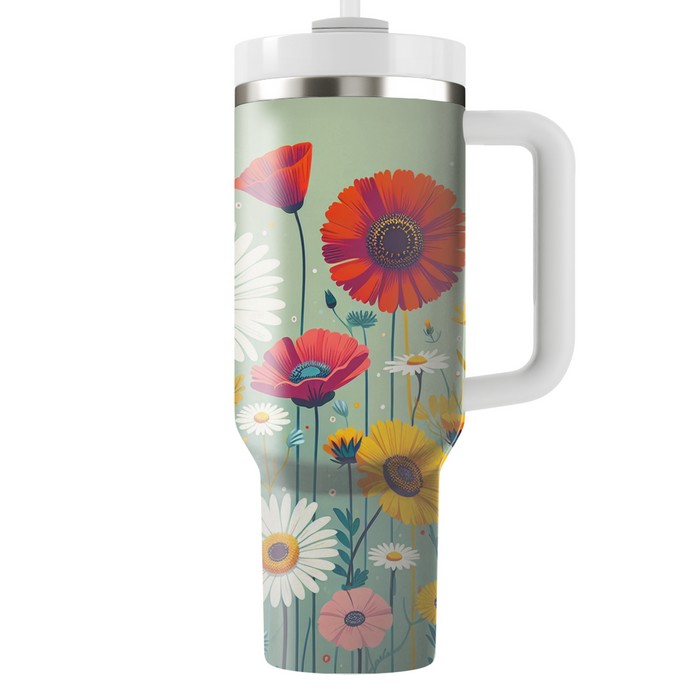 Wildflower Meadow  Custom Tumblers