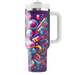 Bright 80s Roller Disco  Tumblers For Gifts