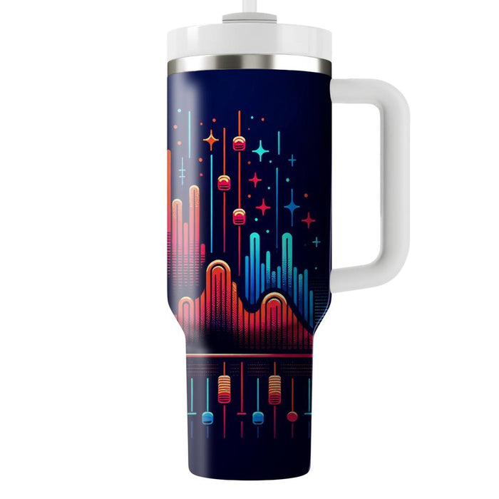 Waveform Wonders  Travel Tumblers