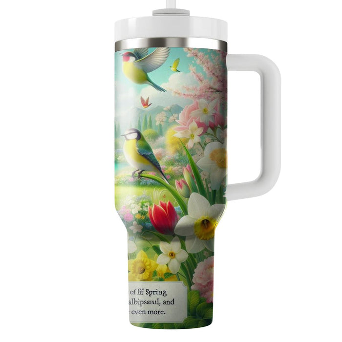 Springtime Harmony  Insulated Tumblers