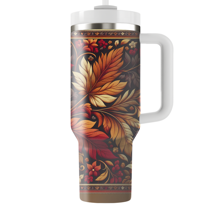 Autumn Leaf Tapestry  Custom Tumblers