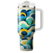 Bold Wave Patterns  Travel Tumblers