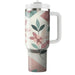 Geometric Pastel Blossoms  Insulated Tumblers