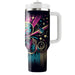 Retro New Year Soundwaves Travel Tumblers