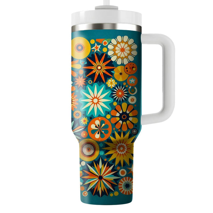 Whimsical Starbursts  Insulated Tumblers