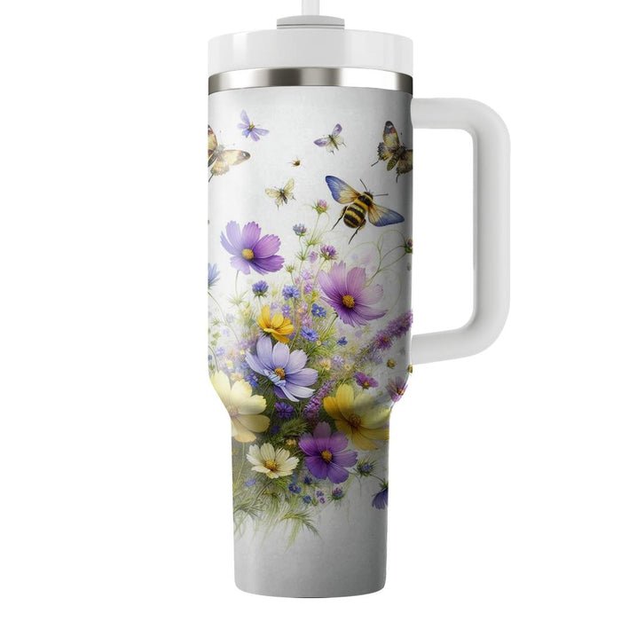 Spring Wildflower Delight  Insulated Tumblers