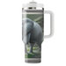 Majestic Elephant Serenade  Tumblers With Lids