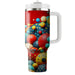 Bold Polka Dot  Insulated Tumblers