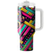 Vibrant Roller Rink  Tumbler Cups